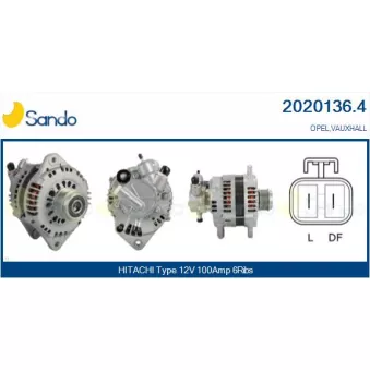 Alternateur SANDO 2020136.4