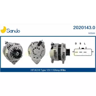 Alternateur SANDO 2020143.0