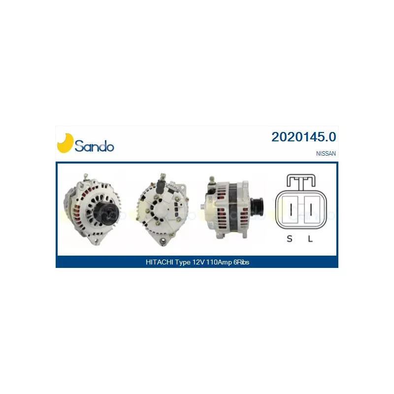 Alternateur SANDO 2020145.0