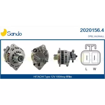 Alternateur SANDO 2020156.4