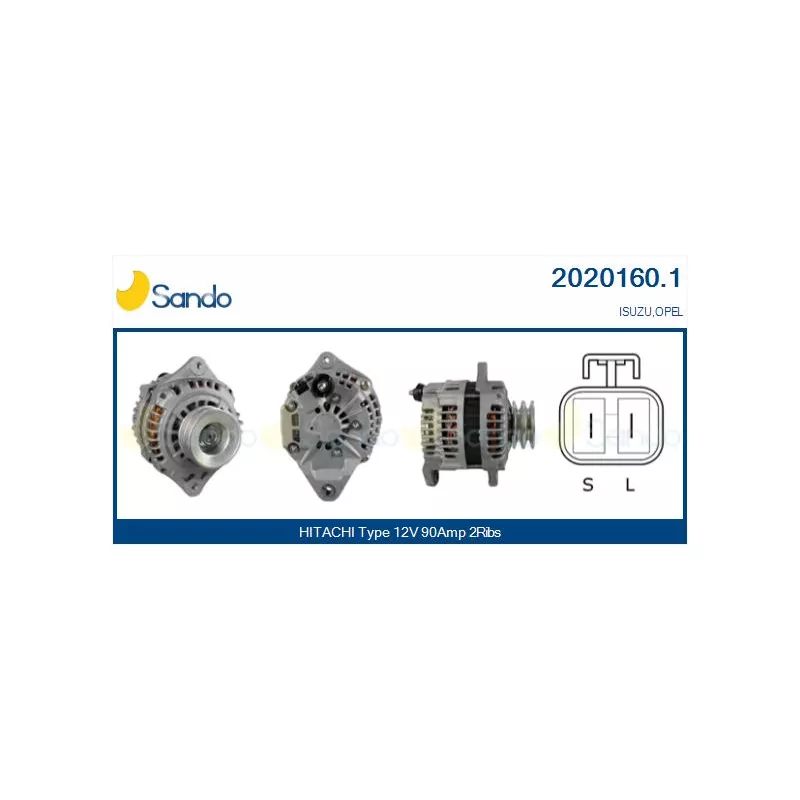 Alternateur SANDO 2020160.1