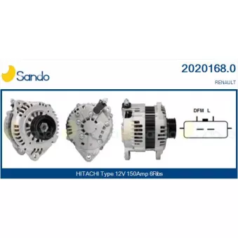 Alternateur SANDO 2020168.0