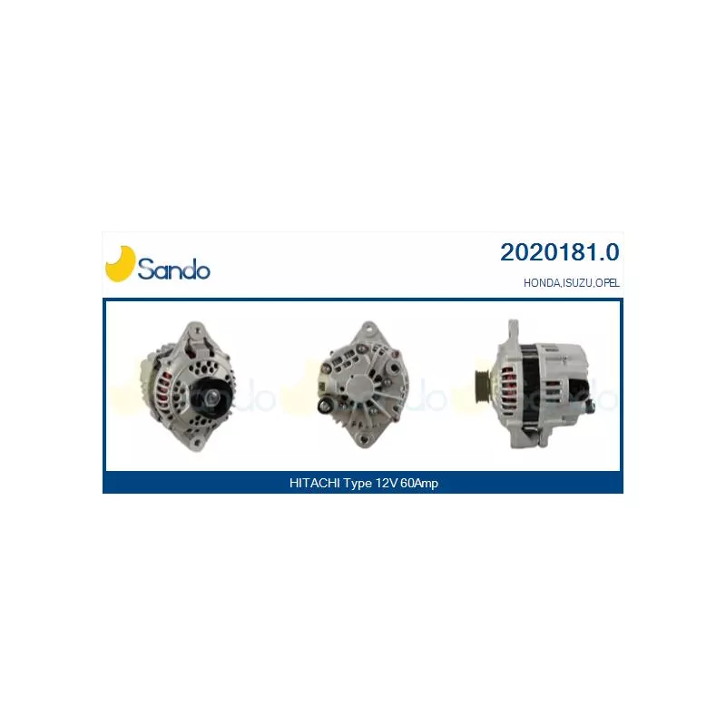 Alternateur SANDO 2020181.0
