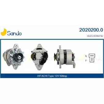 Alternateur SANDO 2020200.0