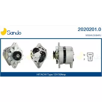 Alternateur SANDO 2020201.0