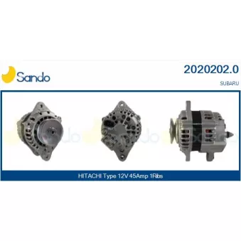 Alternateur SANDO