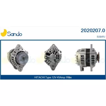 Alternateur SANDO