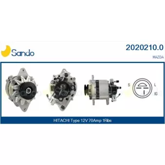 Alternateur SANDO 2020210.0