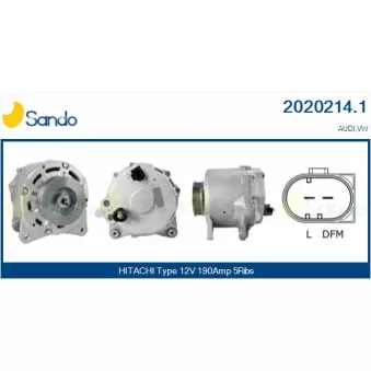 Alternateur SANDO 2020214.1