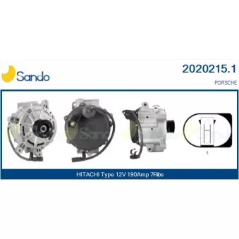 Alternateur SANDO 2020215.1