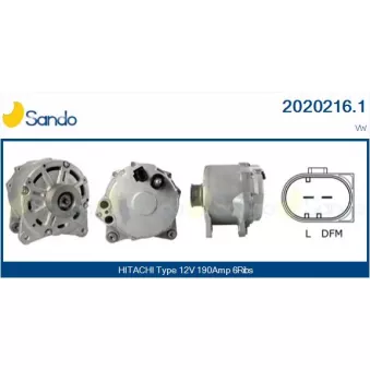 Alternateur SANDO 2020216.1