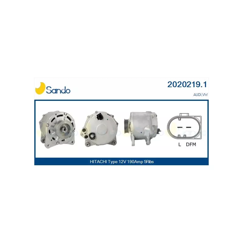 Alternateur SANDO 2020219.1