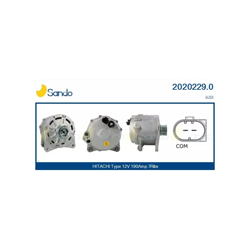 Alternateur SANDO 2020229.0
