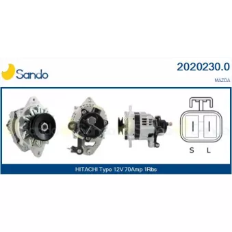 Alternateur SANDO 2020230.0