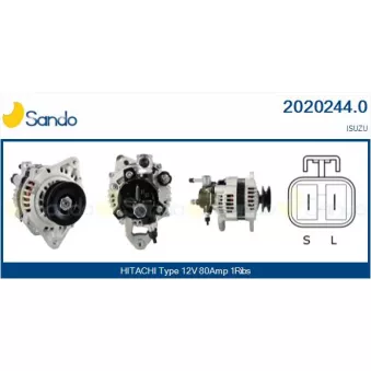 Alternateur SANDO 2020244.0