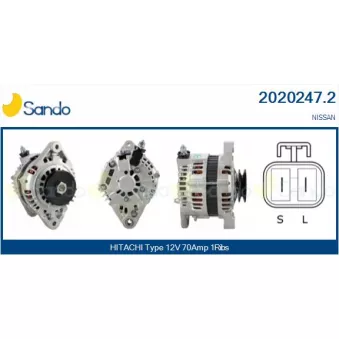Alternateur SANDO 2020247.2