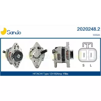 Alternateur SANDO 2020248.2