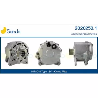 Alternateur SANDO 2020250.1