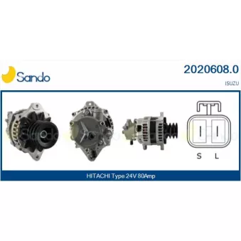 Alternateur SANDO 2020608.0