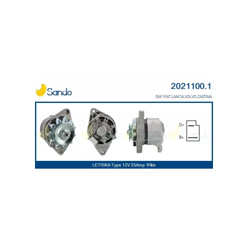Alternateur SANDO 2021100.1