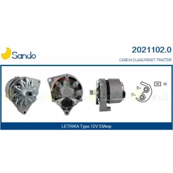 Alternateur SANDO 2021102.0