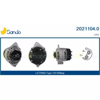 Alternateur SANDO 2021104.0
