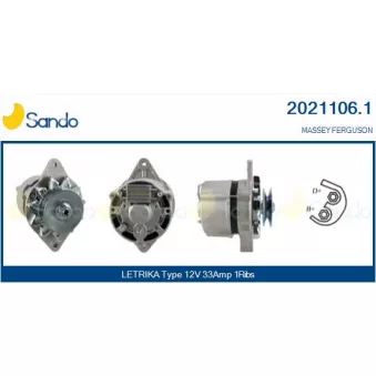 Alternateur SANDO 2021106.1