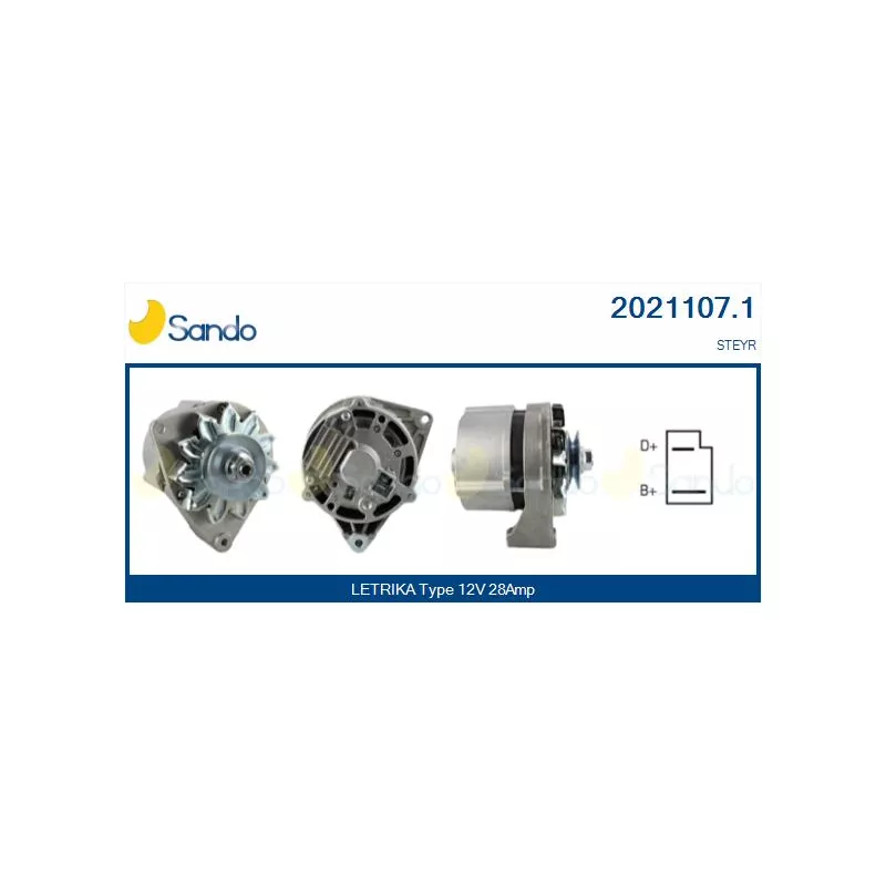Alternateur SANDO 2021107.1