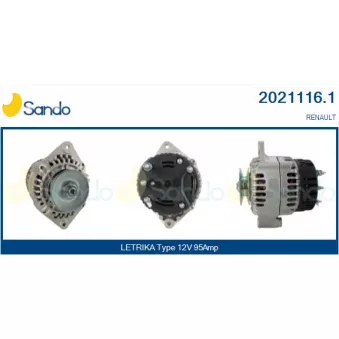 Alternateur SANDO 2021116.1