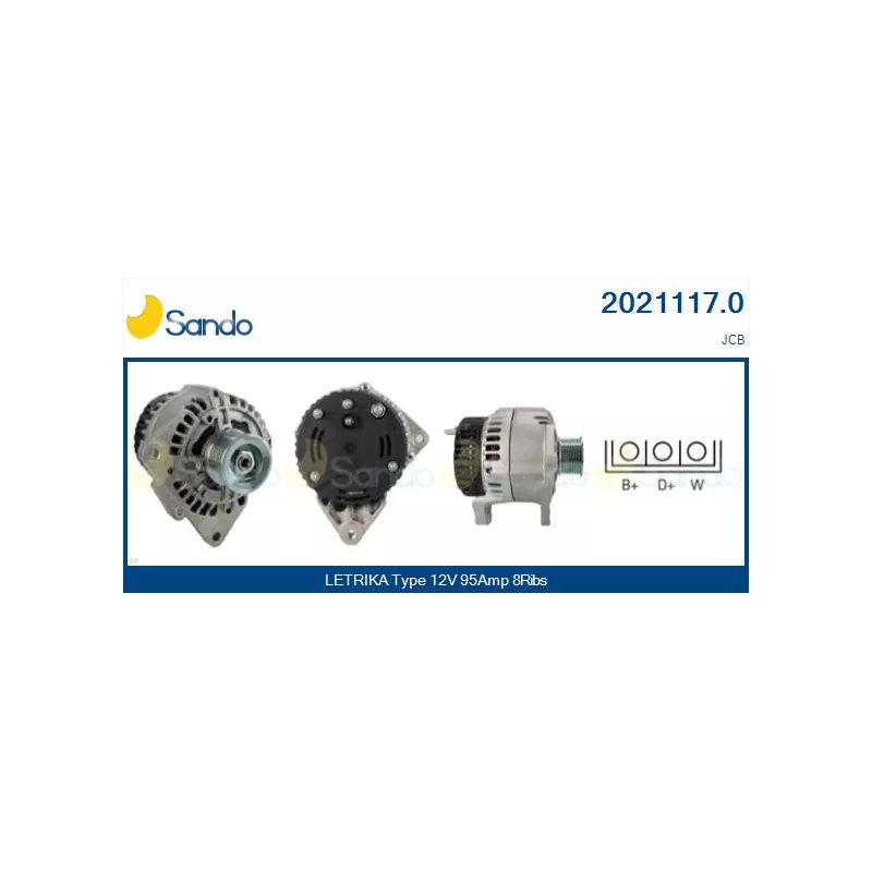 Alternateur SANDO 2021117.0