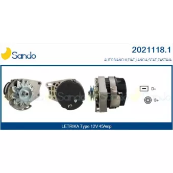 Alternateur SANDO 2021118.1