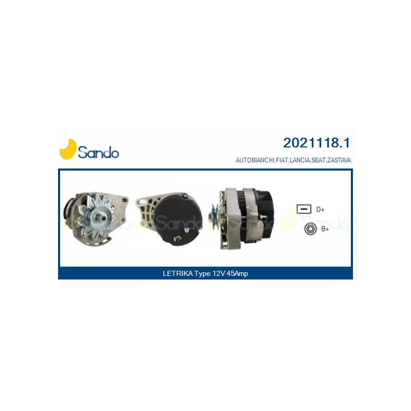Alternateur SANDO 2021118.1