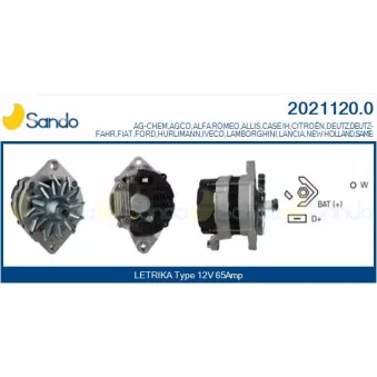 Alternateur SANDO 2021120.0