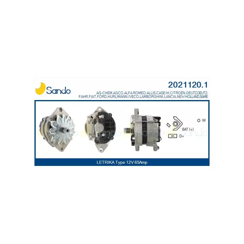 Alternateur SANDO 2021120.1