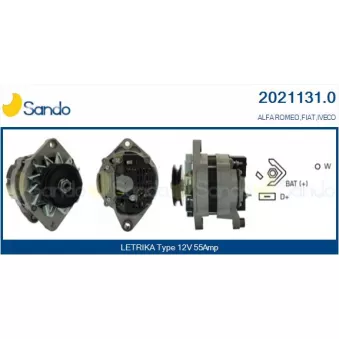 Alternateur SANDO 2021131.0