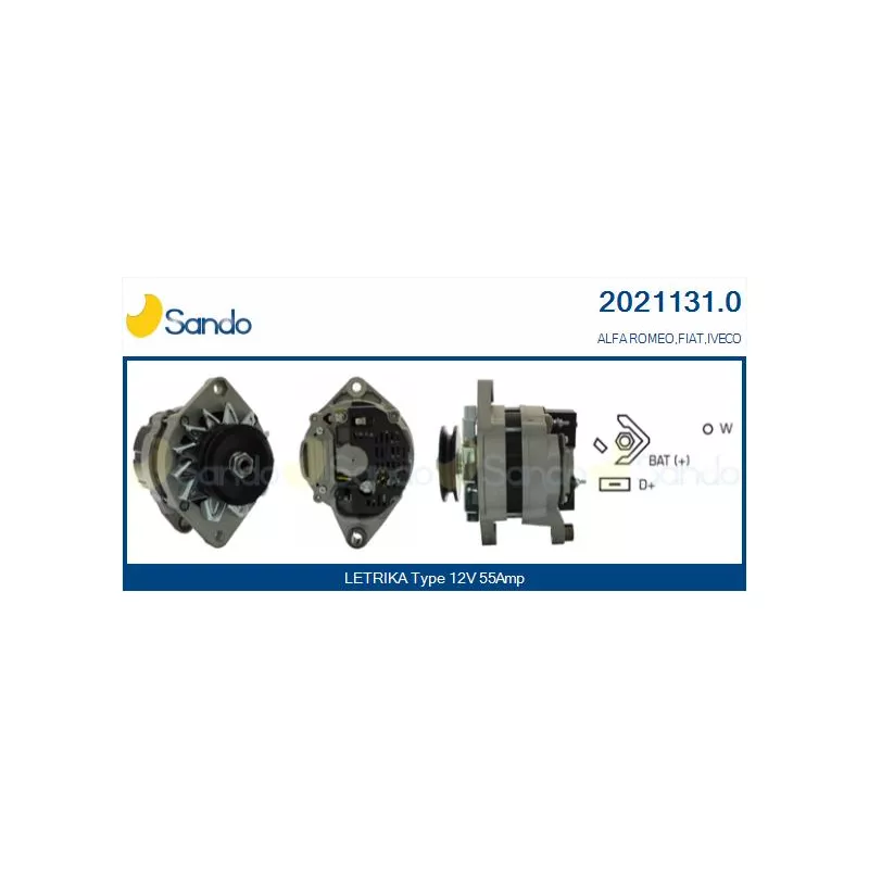 Alternateur SANDO 2021131.0