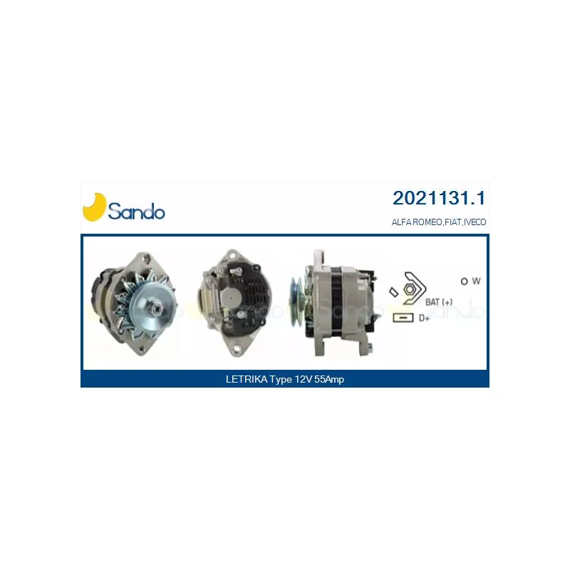 Alternateur SANDO 2021131.1