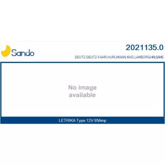 Alternateur SANDO 2021135.0