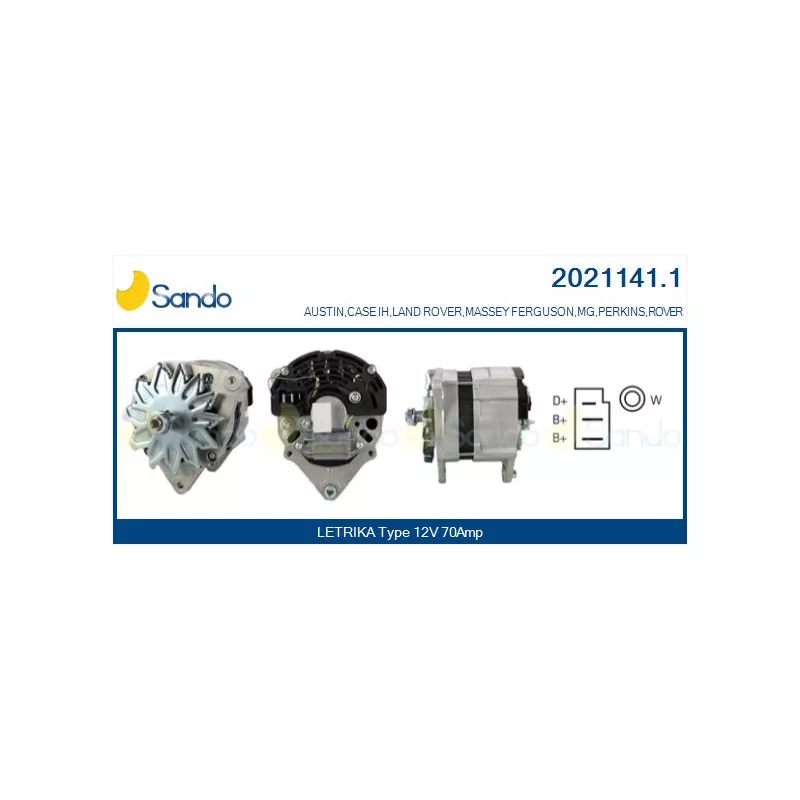 Alternateur SANDO 2021141.1