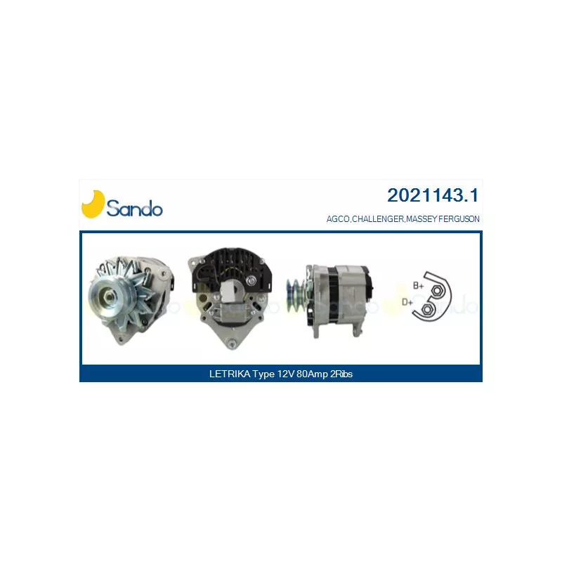 Alternateur SANDO 2021143.1