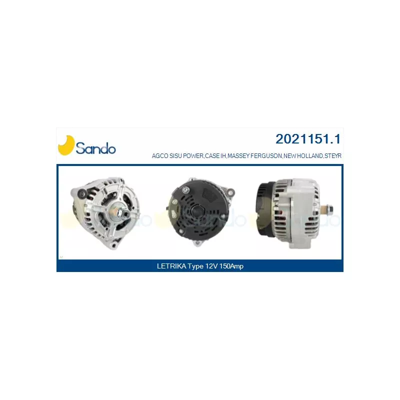 Alternateur SANDO 2021151.1