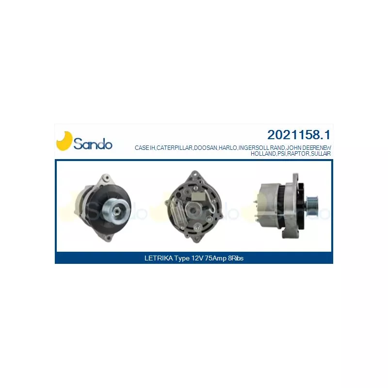 Alternateur SANDO 2021158.1