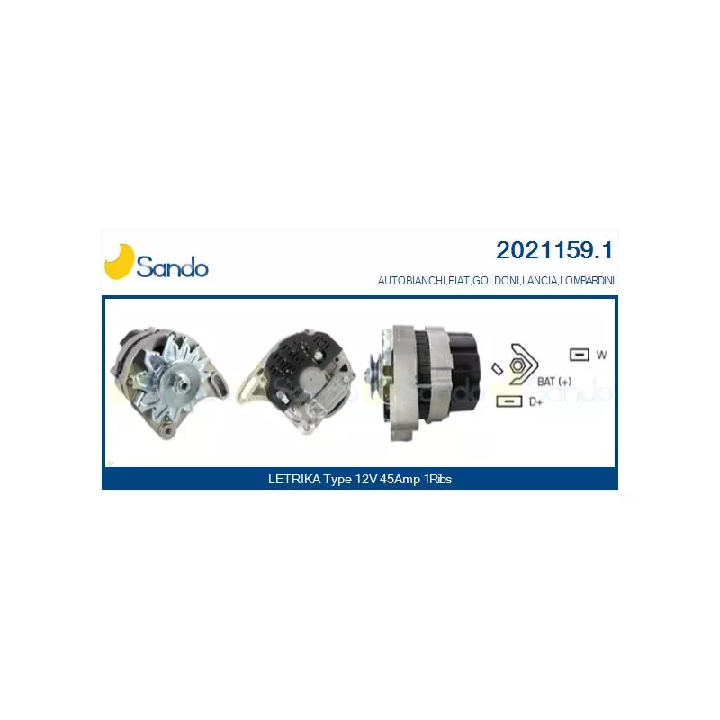 Alternateur SANDO 2021159.1