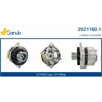 Alternateur SANDO 2021160.1