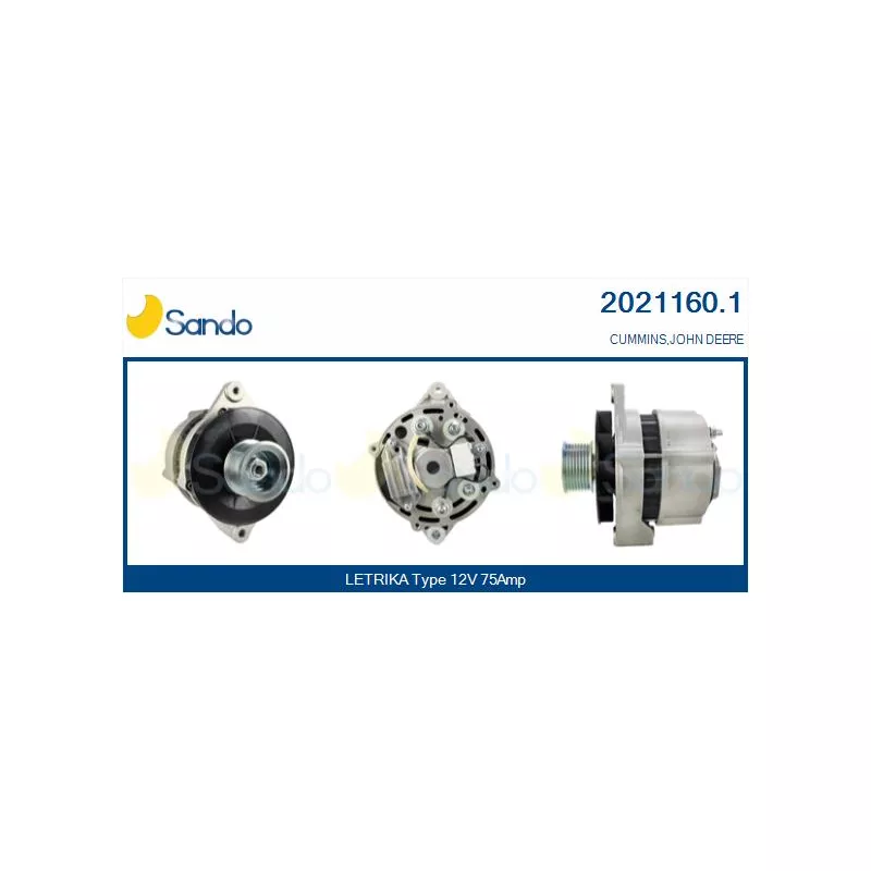Alternateur SANDO 2021160.1