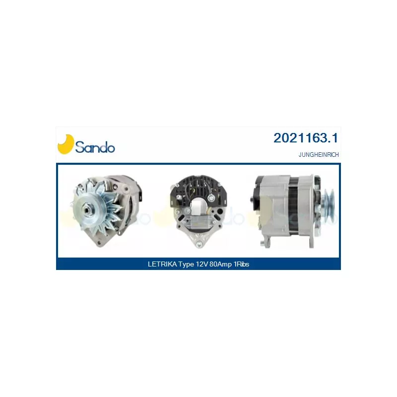 Alternateur SANDO 2021163.1