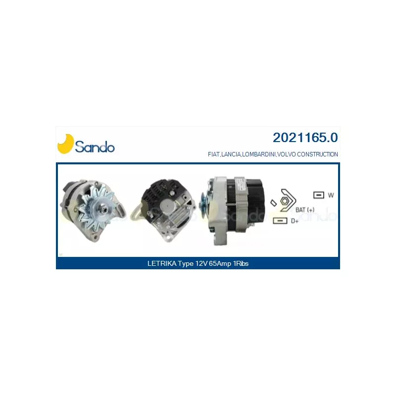 Alternateur SANDO 2021165.0