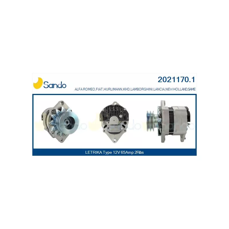 Alternateur SANDO 2021170.1