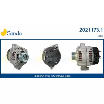 Alternateur SANDO 2021173.1