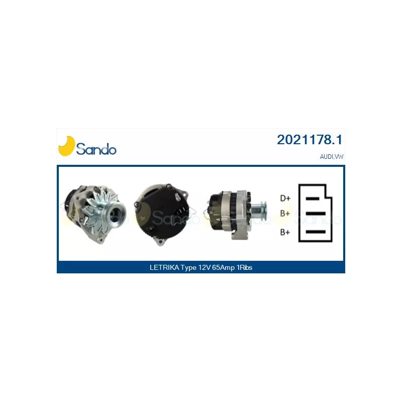 Alternateur SANDO 2021178.1
